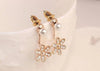 White Flower Earring