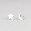 Moon and Star Earring