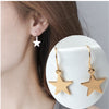 Silver Gold Color Earring