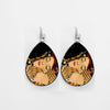 Van Gogh Painting Tear Drop Earring