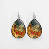 Van Gogh Painting Tear Drop Earring