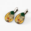 Van Gogh Painting Tear Drop Earring