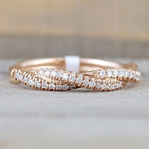 Twisted Rope Ring