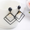 Vintage Triangle Earring
