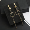 Circle Gold Color Earring