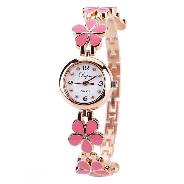 Flower Bracelet Watch