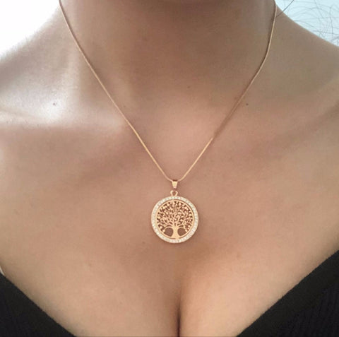 Double Moon Necklace
