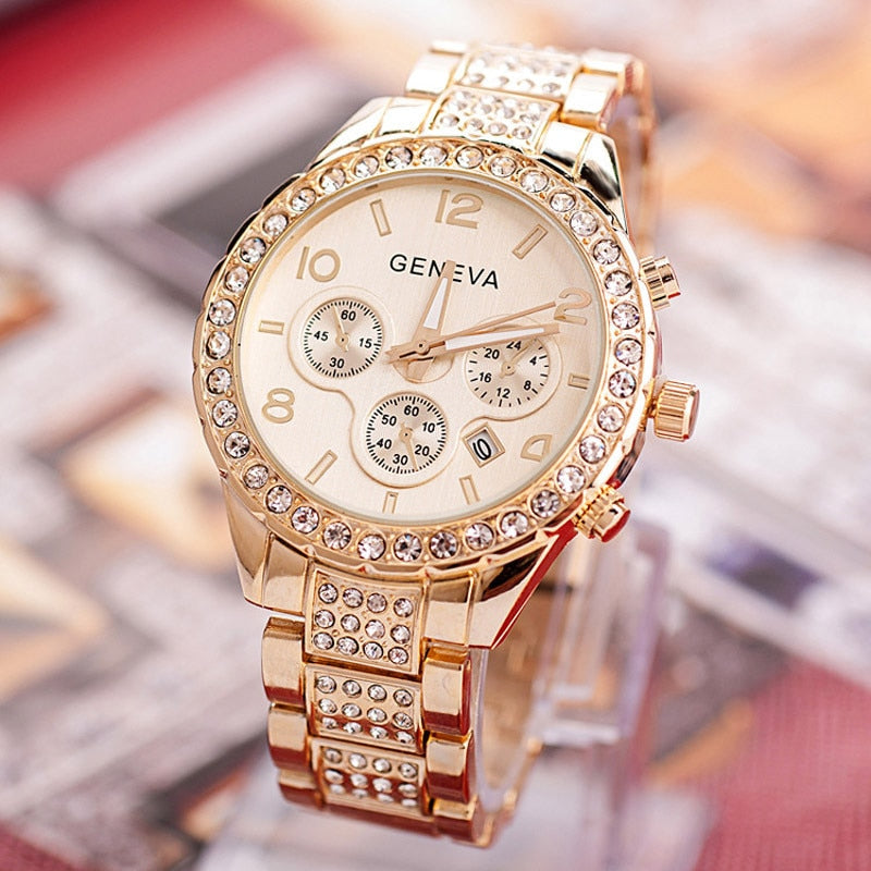 Luxury Gold Color Watch