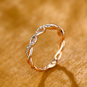 Twisted Rope Ring