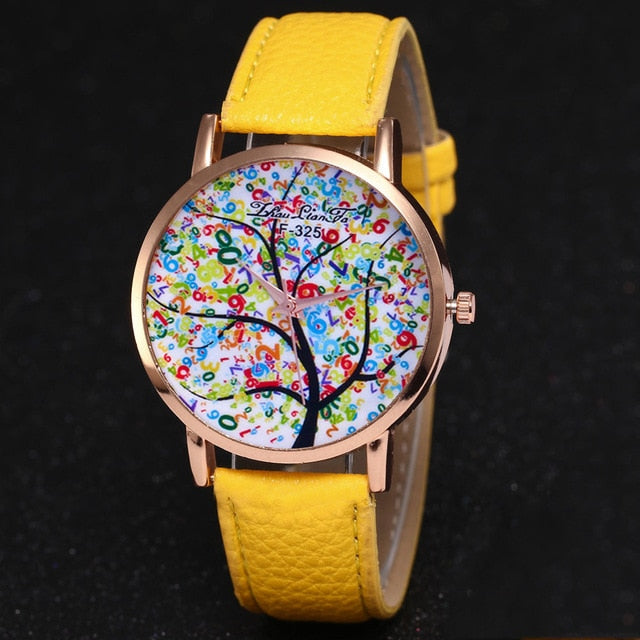 New Fashion Yellow Watch
