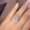 Crown Shape Crystal Ring