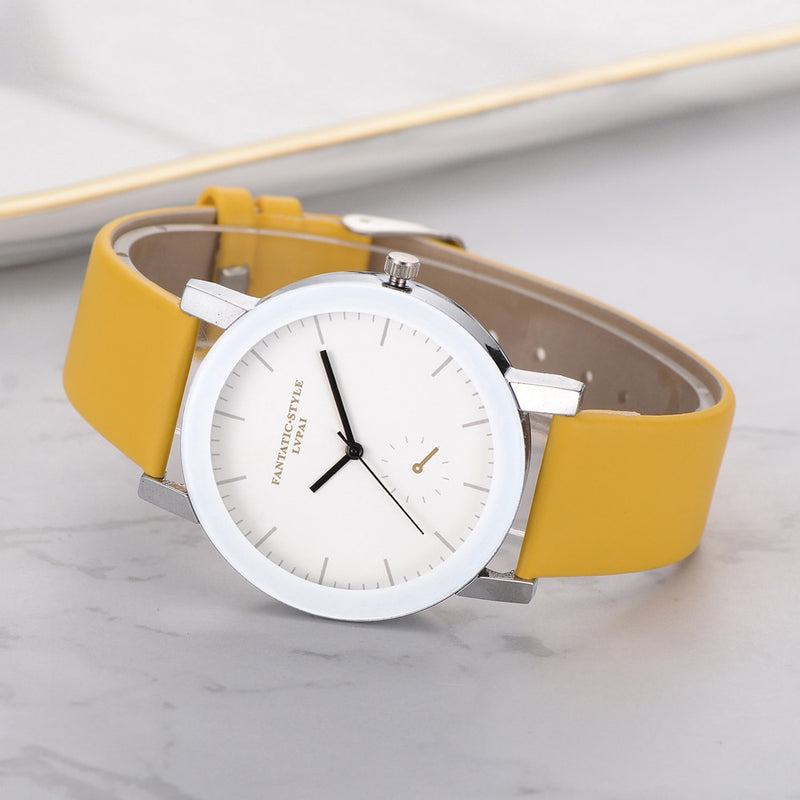 Yellow Women Watch