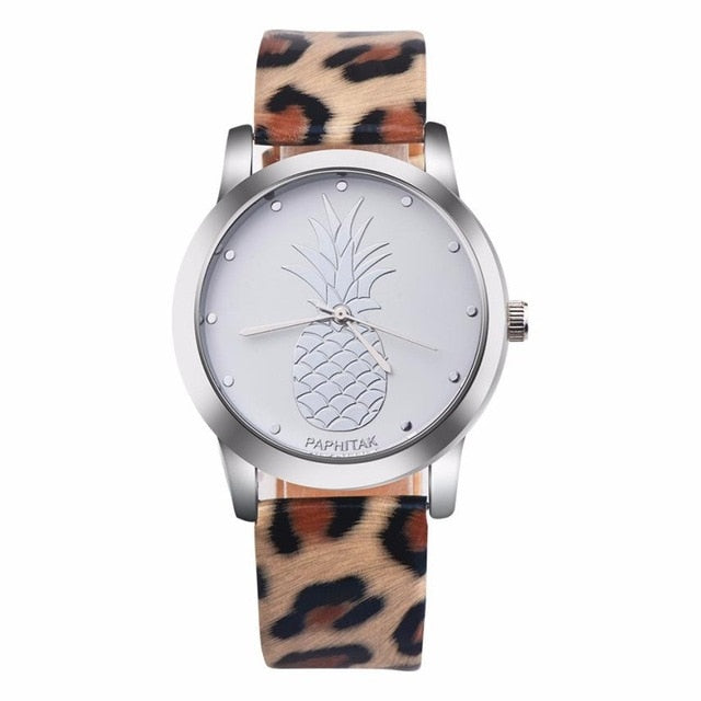 Pineapple Pattern Watch