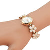 Daisies Flower Bracelet Watch