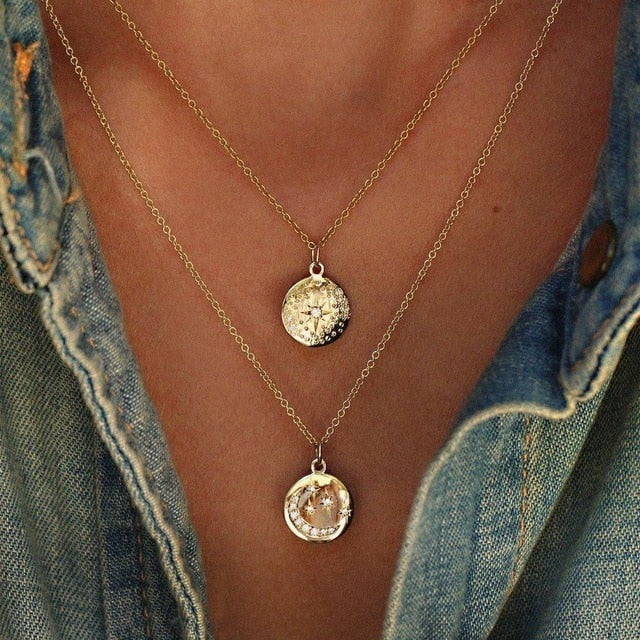 New Star Multi-layer Women Necklaces