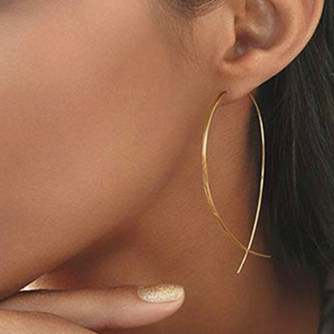 Simple Crystal Earring