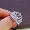 Crystal Heart Shaped Ring